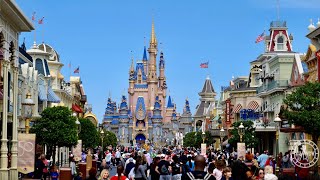 Magic Kingdom 2023 Spring Break Crowds amp Wait Times Tour in 4K  Walt Disney World March 2023 [upl. by Phineas]