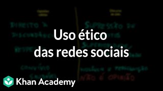 Uso ético das redes sociais [upl. by Yentterb293]