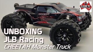 Unboxing JLB Racing Cheetah Monster Truck [upl. by Corena891]