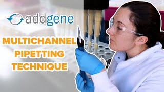 Multichannel Pipetting Technique [upl. by Maude]