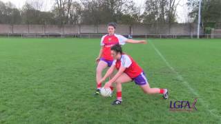 Ladies Gaelic Football Skills  The Block [upl. by Domash]