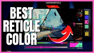 How to Change Reticle Color  Best Custom Reticle Color  Apex Legends Season 11 [upl. by Parlin]