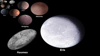 TransNeptunian Objects Size Comparison [upl. by Stroup284]