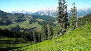 Die traumhaften Berge rund um Saalbach Hinterglemm Austria im Sommer [upl. by Ali]