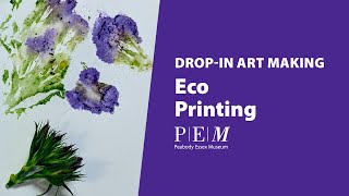 How to make eco prints on paper  stepbystep tutorial [upl. by Sternberg]