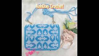 MAKE Your Own CROCHET Handbag In Minutes [upl. by Revlys]