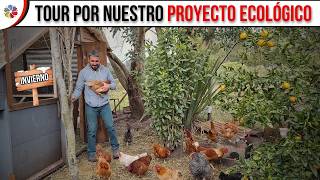 🌱 TOUR por nuestro PROYECTO ECOLÓGICO en ❄️ INVIERNO❄️ [upl. by Ecital]