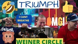 HE CALLED HER MOM MADEA Triumph Visit Chicagos Weiners Circle  REACTION  CONAN [upl. by Earvin]