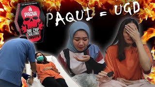 PAQUI  UGD PAQUI ONE CHIP CHALLENGE Penyesalan selalu datang terlambat INDONESIA [upl. by Namhcan832]