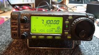 Icom Ic706mk2G HF VHF UHF Transceiver [upl. by Sarad]