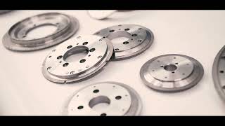 SaintGobain plant in Norderstedt  Diamond and CBN electroplated grinding wheels made in Germany [upl. by Joub730]