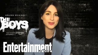 Aya Cash On Coming Into The Boys As A Fan To Play Stormfront  Entertainment Weekly [upl. by Ikkaj]