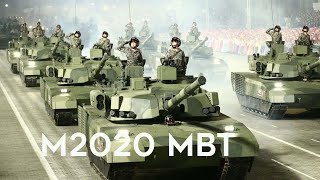 North Koreas M2020 MBT Shows Formidable Firepower [upl. by Baudelaire]