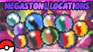 ALL MEGA STONE LOCATIONS IN POKÉMON BRICK BRONZE [upl. by Cletus805]