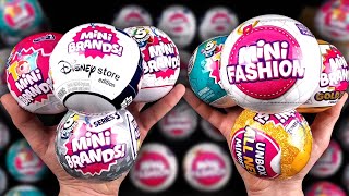 Opening 40 Balls of Every Series of Mini Brands Released to Date [upl. by Kirenoj692]