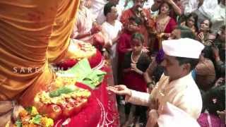 Lalbaugcha Raja Exclusive Aarti  Big B amp Shankar Mahadevan [upl. by Mchugh]