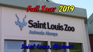 Saint Louis Zoo Full Tour  Saint Louis Missouri [upl. by Enaek]