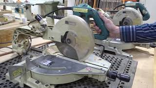 Makita LS1013 Chop Saw yr 2004 [upl. by Nagar]