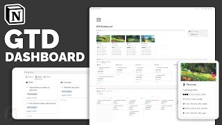 Notion GTD Dashboard  Template Tour amp Guide [upl. by Chas97]