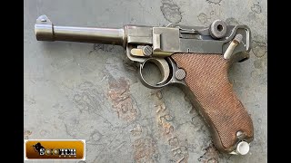 The German Luger P08 Gun Review [upl. by Oznerol]