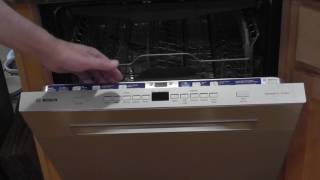 Bosch Dishwasher Review with Leak Protection Aquastop [upl. by Rawden]