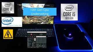 10th Gen Intel Cpu 10300H Undervolt tutorial Lenovo Ideapad Gaming 3 [upl. by Alikee]