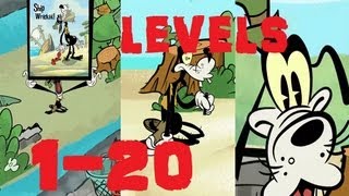 Wheres My Mickey  Ship Wrecked  levels 1  20  All Three Stars Walkthrough [upl. by Rose]