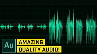 Make Your Audio and Voice Sound Better – Audition CC Tutorial [upl. by Ayouqat]