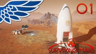 SURVIVING MARS  ELLEN MASK PART 1  ELON MUSK SPACEX Lets Play Gameplay [upl. by Link]