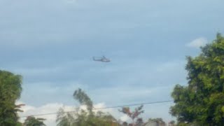 UH 60 BLACK HAWK PHILIPPINE AIR FORCE Flyby [upl. by Antonetta]