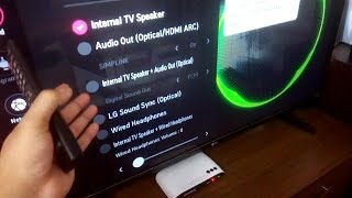 How To Connect Home Theater To LG Smart TV [upl. by Bessy]