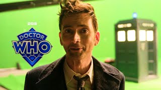 David Tennant Films the Regeneration  The Power of the Doctor  Doctor Who [upl. by Forrester]