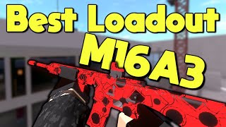 THE BEST M16A3 SETUP Phantom Forces [upl. by Ashling]