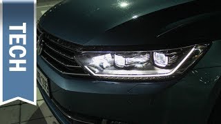 Volkswagen Active Lighting System LED Scheinwerfer im Passat [upl. by Eduardo]