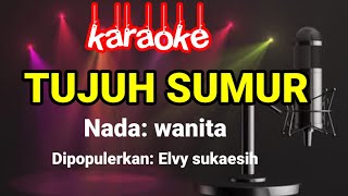 TUJUH SUMURElvy Sukaesih  Karaoke [upl. by Richman]