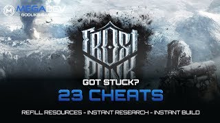 FROSTPUNK CHEATS Add Resources Maximum Hope Raise Temp   Trainer by MegaDev [upl. by Liahkim]