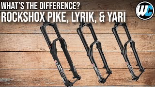 Rockshox Pike Lyrik YariWhats the Difference [upl. by Joacimah]