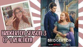 THAT CARRIAGE RIDE  Bridgerton Season 3 ep 4 Reaction😍 bridgerton reaction cute polin [upl. by Analrahc]