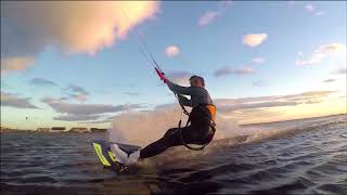 Kitesurf Pont levis Sète [upl. by Ebag]