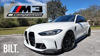 2023 BMW M3 COMPETITION THE LATEST LEGEND G80  REVIEW [upl. by Nevlin]