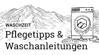 Waschanleitungen amp Pflegetipps  Waschzeit [upl. by Novel112]