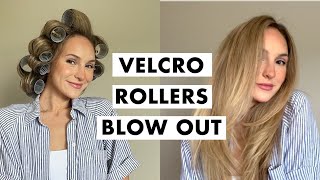 How To Velcro Rollers Blowout  Luxy Hair [upl. by Asemaj]