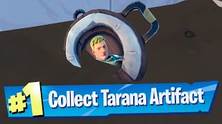 Collect Artifacts for Tarana Location  Fortnite Spire Challenges [upl. by Ivey941]