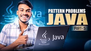 Pattern Problems in Java  Java  DSA MasterOne Course🔥  Lecture 5 [upl. by Lotty]