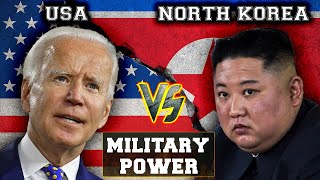 USA VS NORTH KOREA military power comparison 2022 [upl. by Coralie]