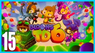 Bloons TD 6  Part 15 quotCarvedquot  Gameplay  No Comentary [upl. by Eimat]