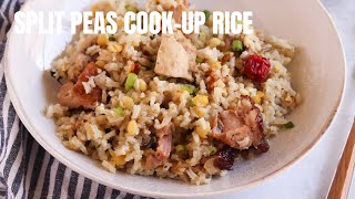 SPLIT PEAS COOKUP RICE  Guyanese Cook uprice  Jehan Can Cook [upl. by Horatio]