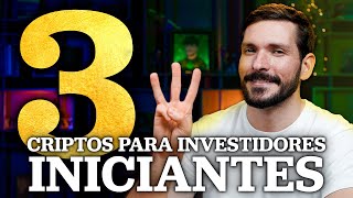 3 CRIPTOS PARA INVESTIDORES INICIANTES  Por onde comprar as melhores CRIPTOMOEDAS [upl. by Maiah]