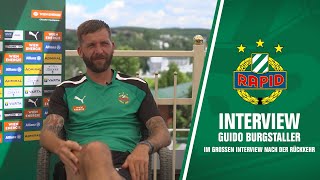 Guido Burgstaller im großen Interview nach seiner Rückkehr [upl. by Adriaens]