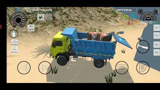 tata dumper truck offroad heavy and please dont [upl. by Matthews]